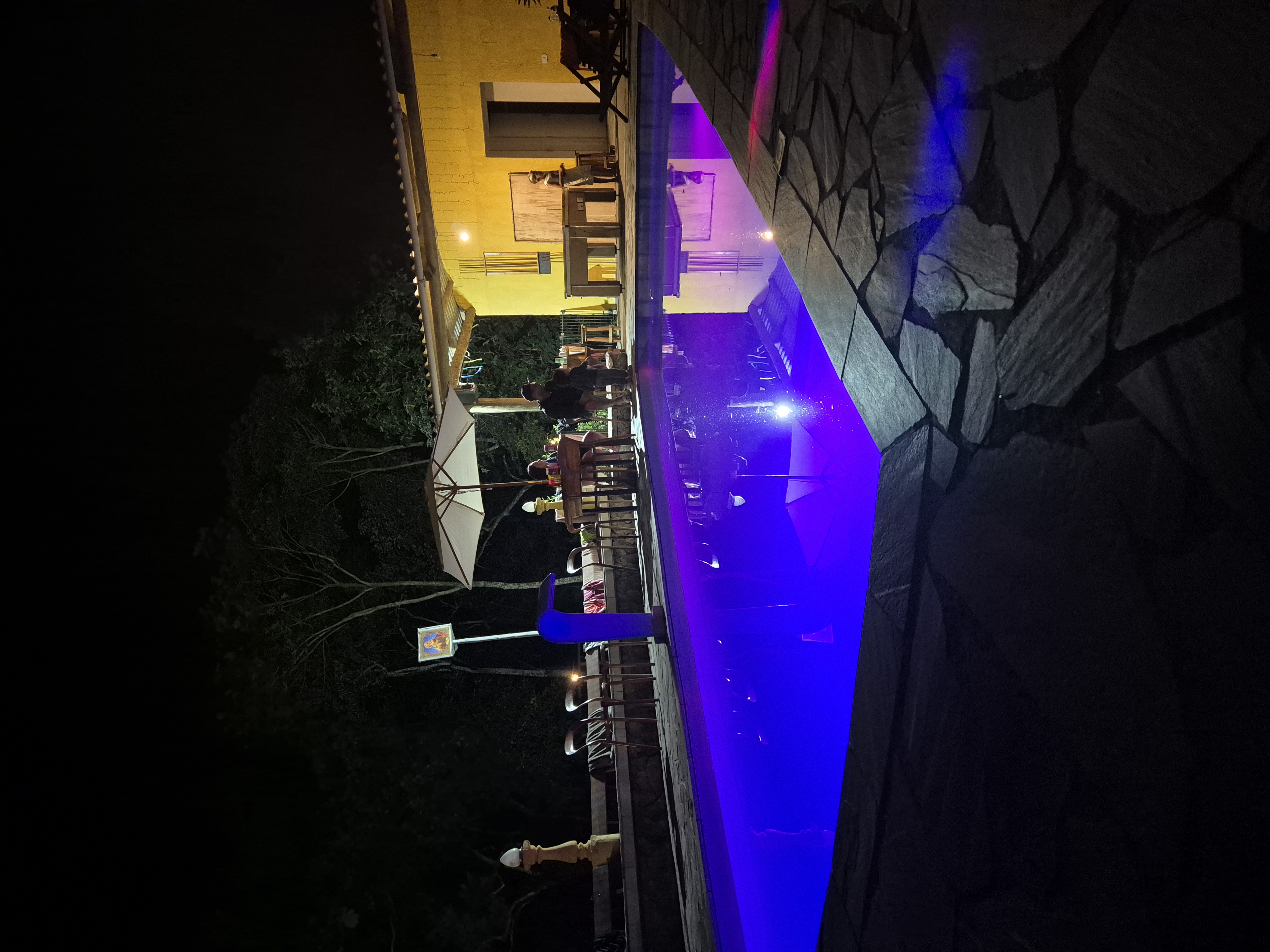 Piscina - LED azul